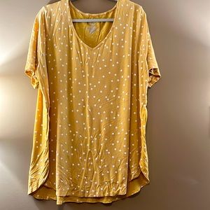 Maurices dot top, size plus 3